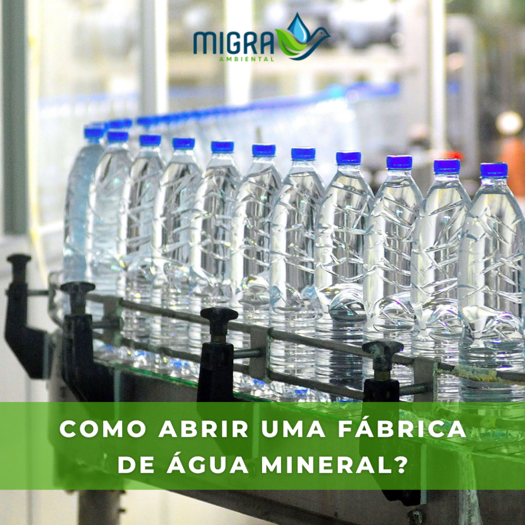 Como abrir uma fábrica de água mineral